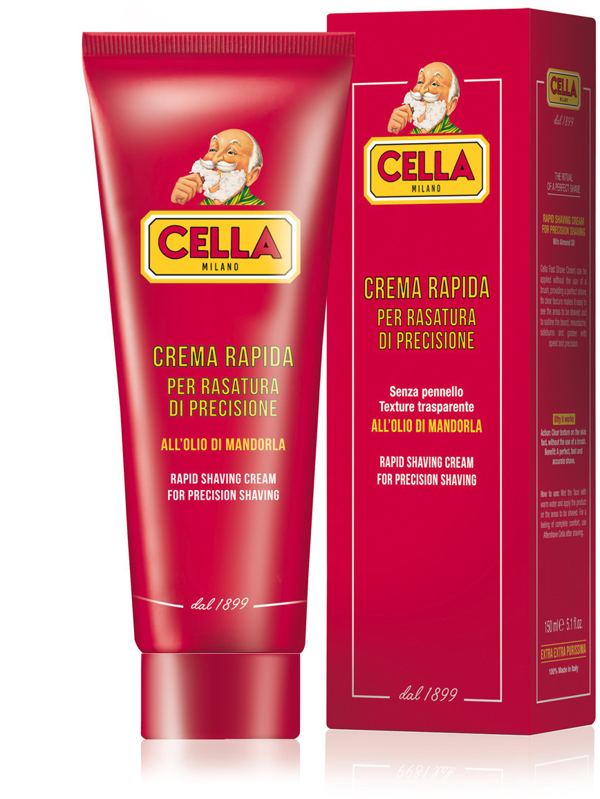 Cella Rapid Shaving Cream for Precision Shaving (100ml)
