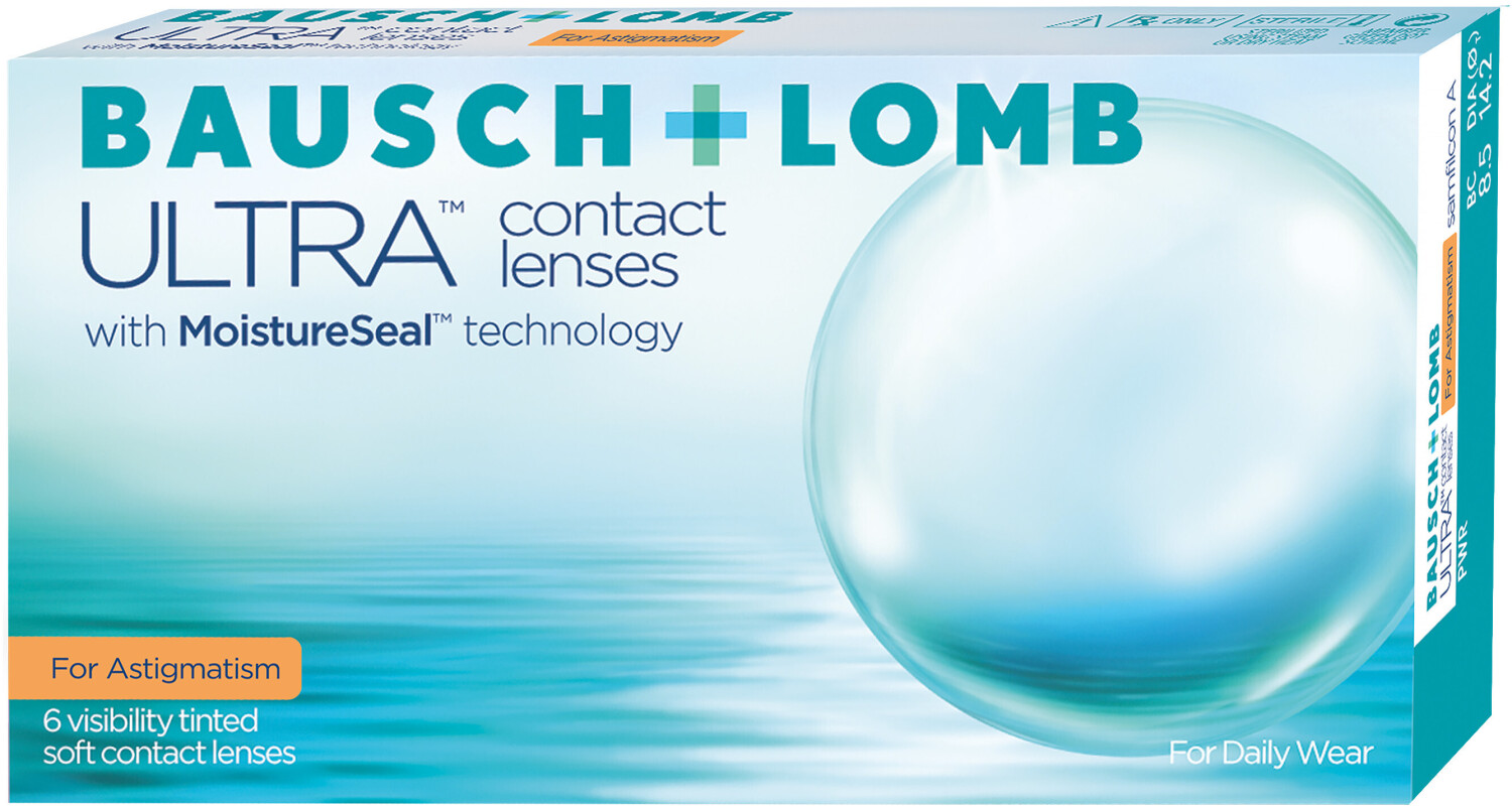 Bausch & Lomb Ultra for Astigmatism -2.25 (6 lentilles)
