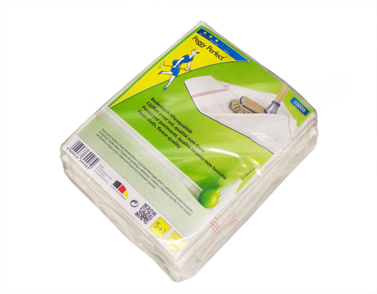 Peggy Perfect 30008 floor cloth fleece, 500 x 550 mm, pack of 6