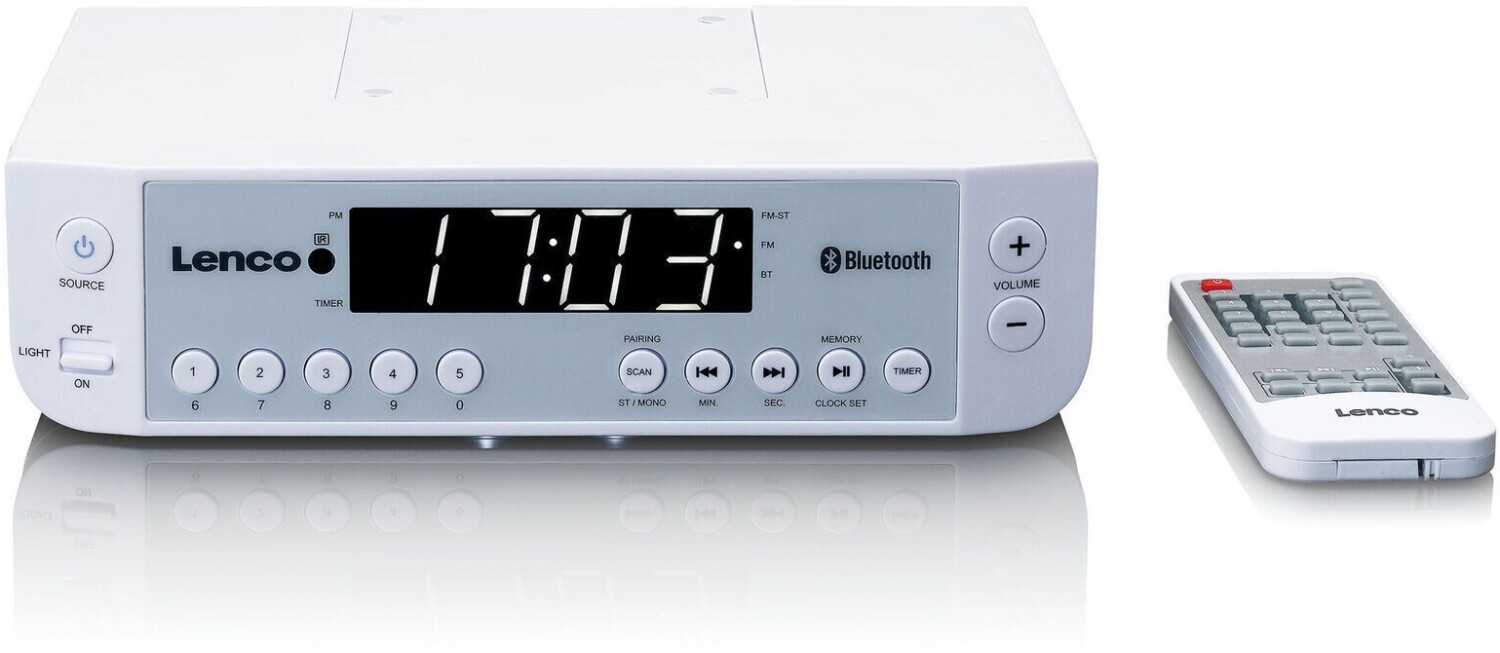 Lenco KCR-100 White