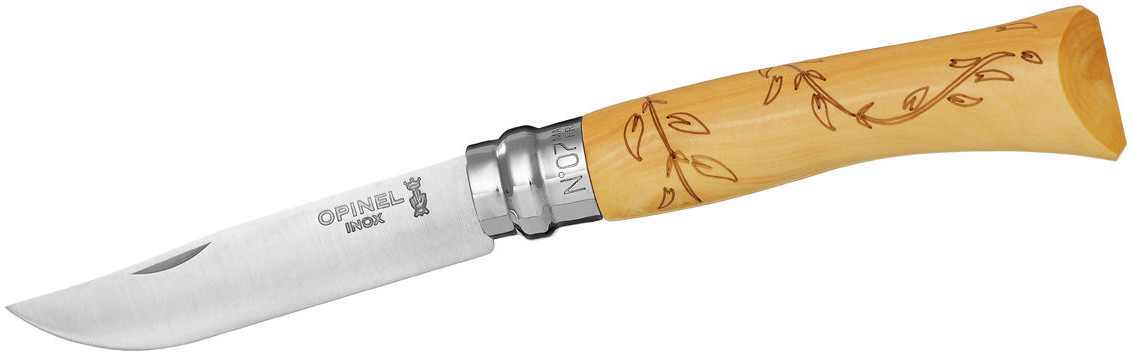 Opinel Pen Knife Nature No 7  (leaves)