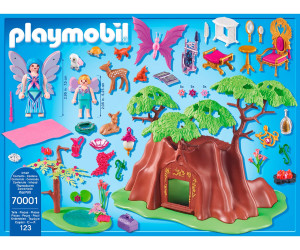 Playmobil Fairies Maisonnette forestière des fées avec bijou 70001 Maison Forêt 
