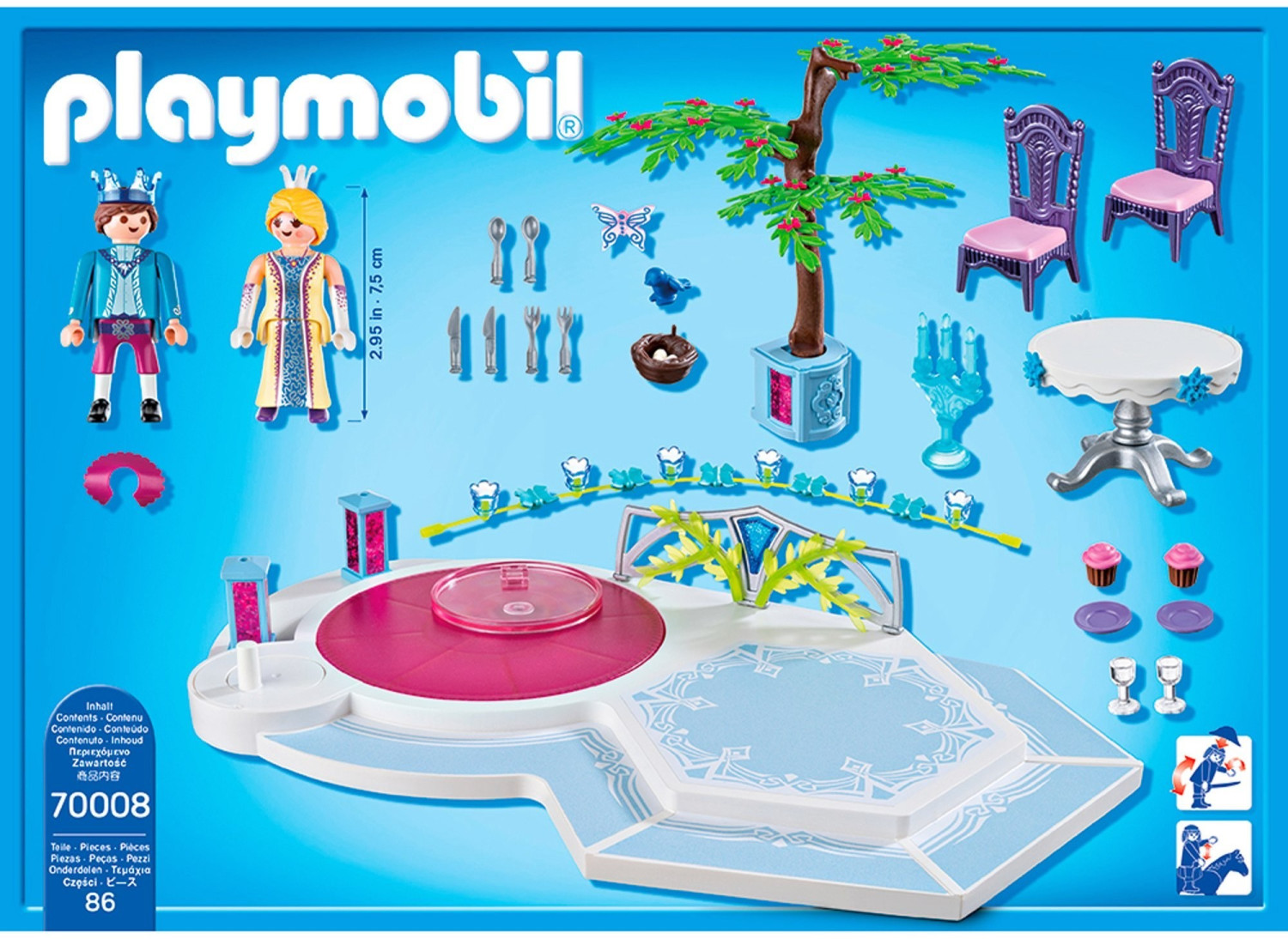Playmobil 9474 magic - couple royal et calèche - La Poste
