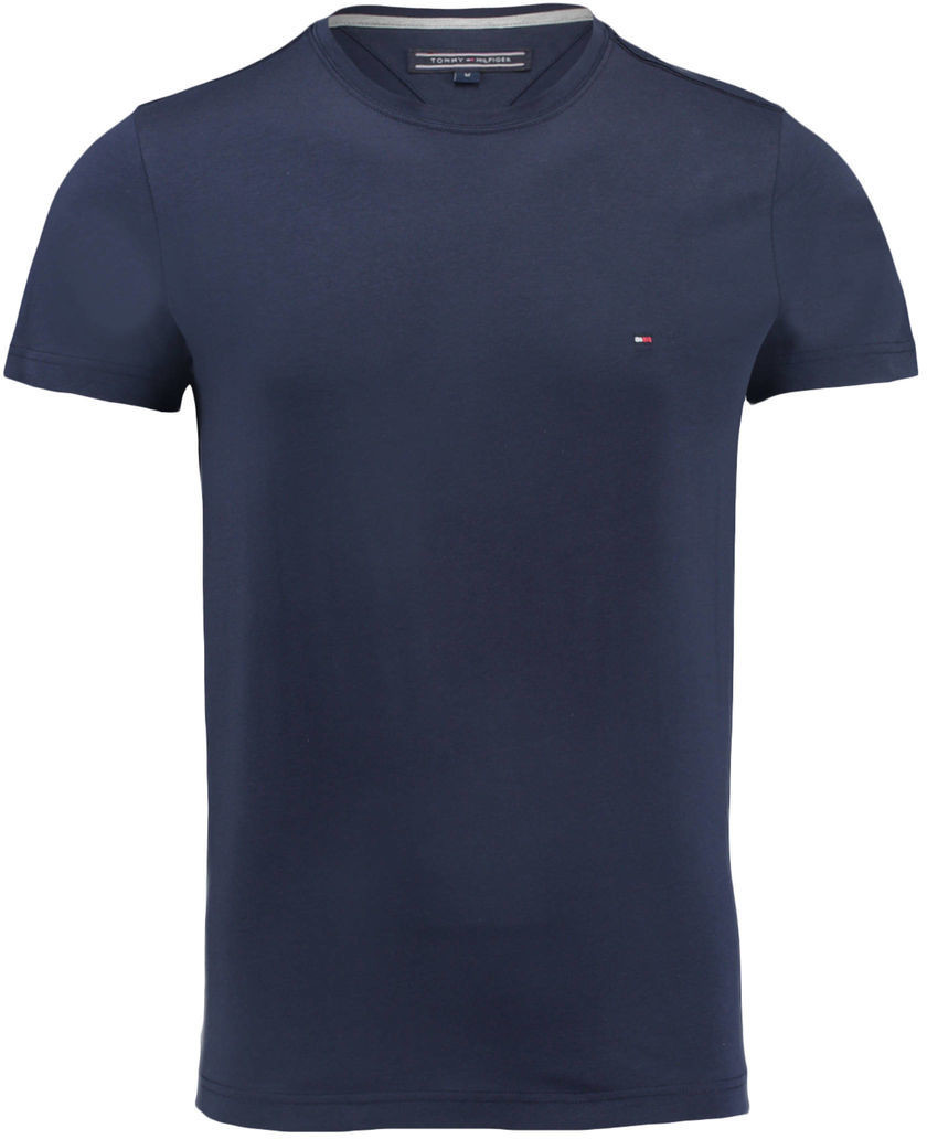 Tommy Hilfiger Stretch Slim Fit T-Shirt (867896625) navy blazer