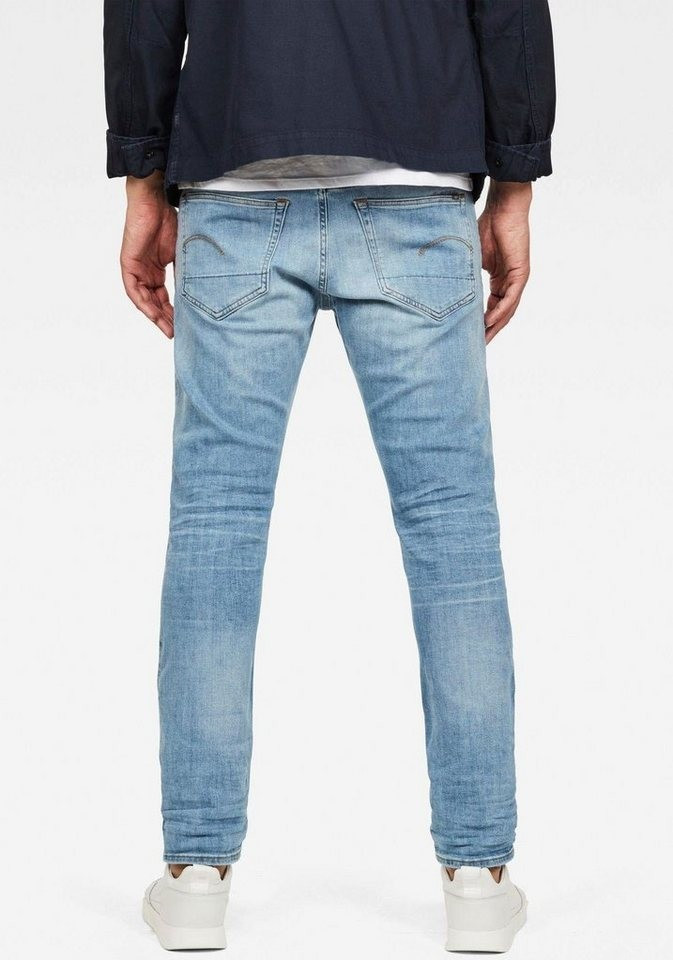 G-Star 3301 Slim Jeans light indigo aged ab 54,97 € | Preisvergleich bei  idealo.de