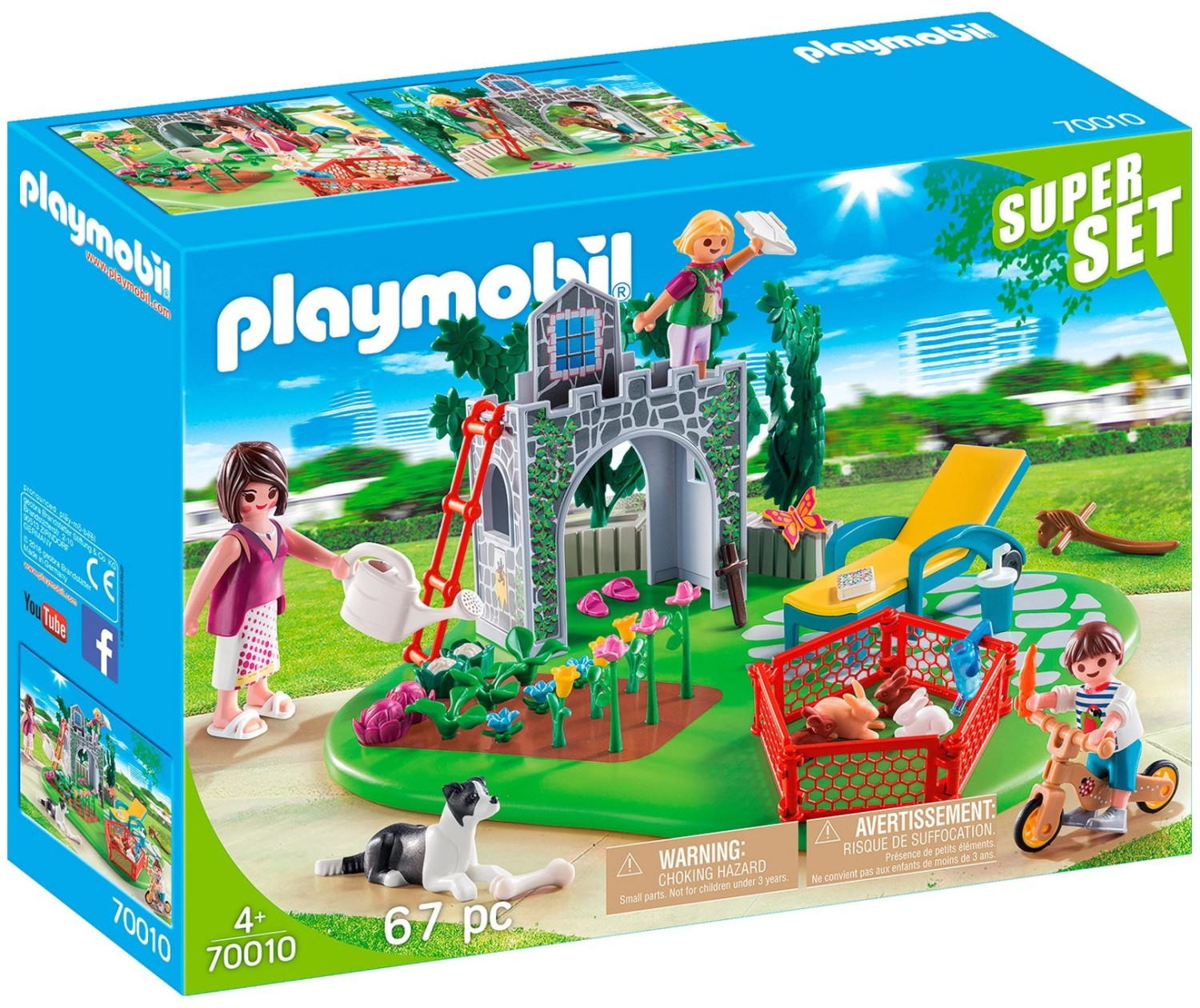 Playmobil SuperSet Famille et jardin (70010) au meilleur prix sur