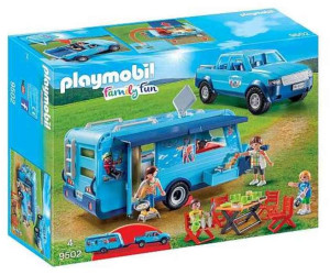 Sandalen Injectie Facet Playmobil Family Fun - Pick-Up mit Wohnwagen (9502) ab 37,99 € (Mai 2023  Preise) | Preisvergleich bei idealo.de