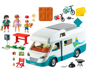 playmobil voiture camping