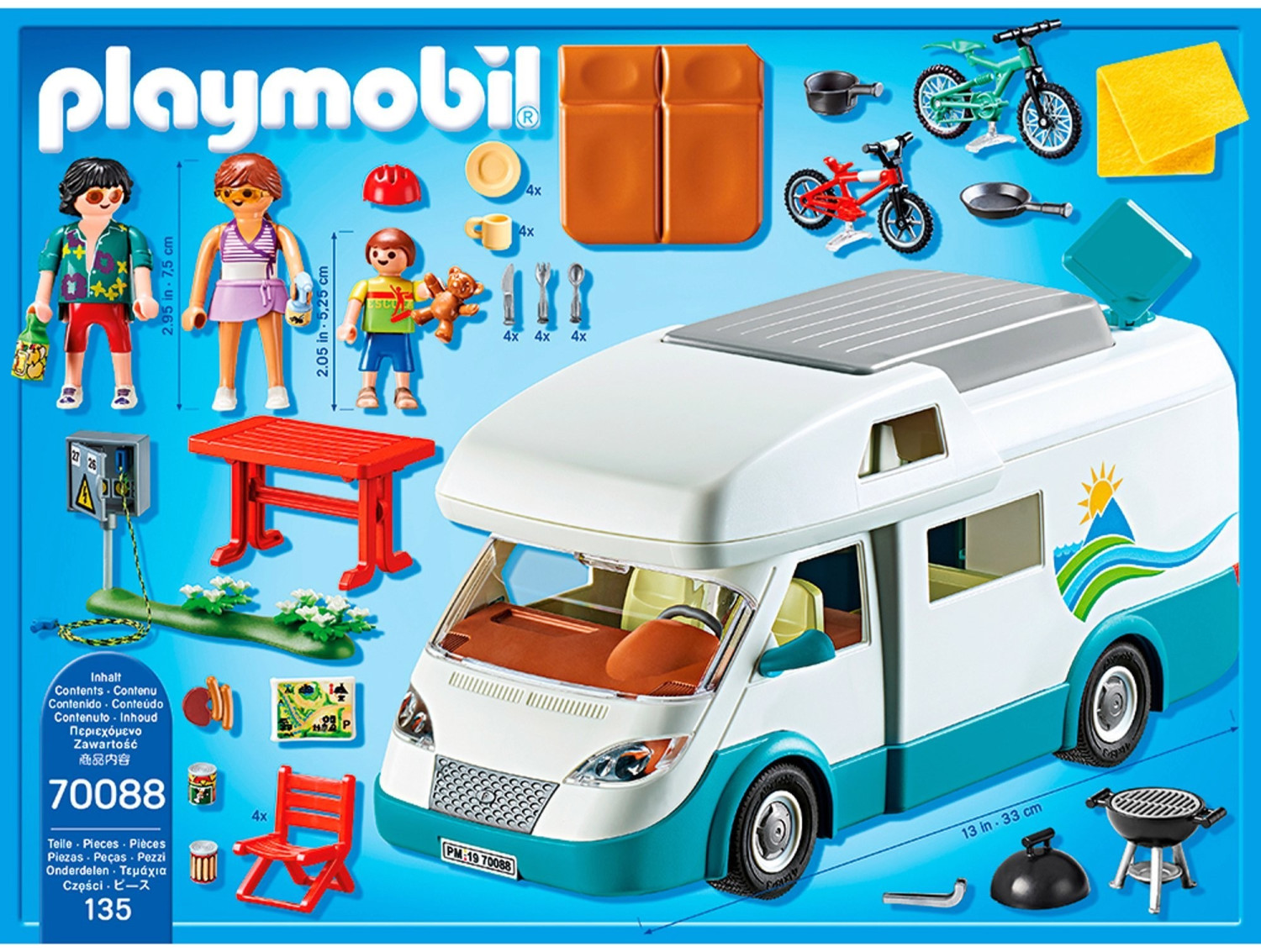 Soldes Playmobil Caravane et vacanciers (70088) 2024 au meilleur prix sur