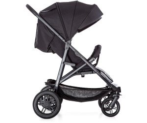 Hauck Rapid 3R 1 Hand Fold Duo Twin Double Buggy Pushchair Pram Charcoal Silver 