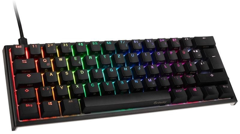 Ducky Channel ONE 2 Mini Black (MX Red)(DE)
