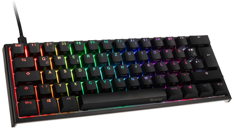 Ducky Channel ONE 2 Mini Black (MX Speed)(DE)