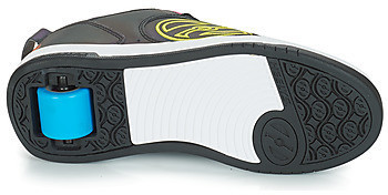 Heelys Voyager noir réfléchissant/jaune/rose