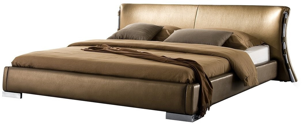 Beliani Paris 160x200cm Gold