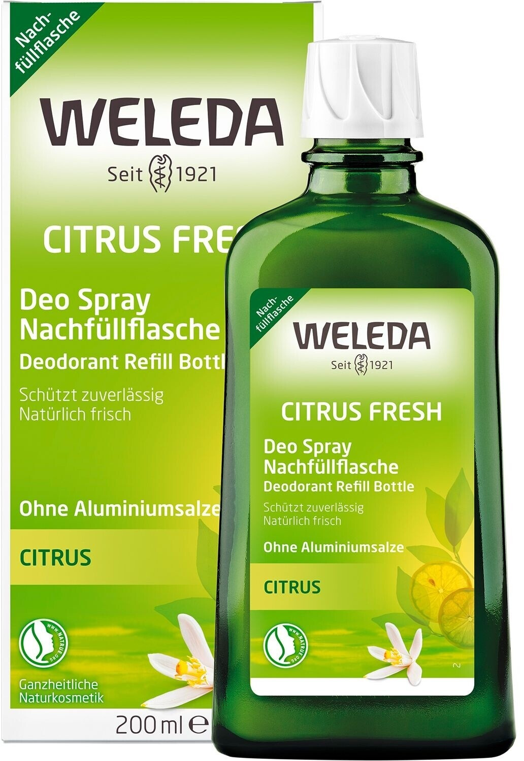 Weleda Déodorant au citrus recharge (200 ml)
