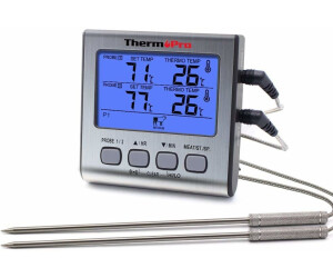 ThermoPro Fleischthermometer Digital Grillthermometer Bratenthermometer 