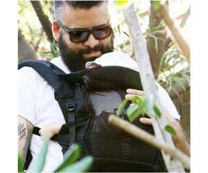 Je Porte Mon Bebe Physiocarrier Coton Noir Poche Anthracite Au Meilleur Prix Sur Idealo Fr