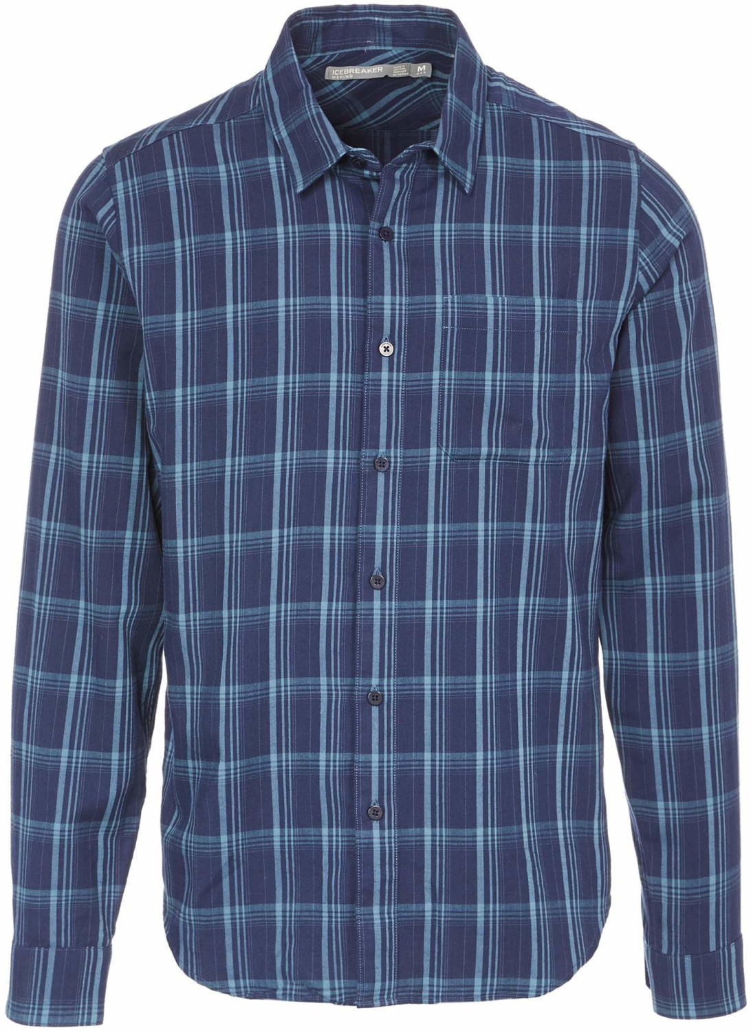 Icebreaker Men's Cool-Lite Compass Flannel LS Shirt