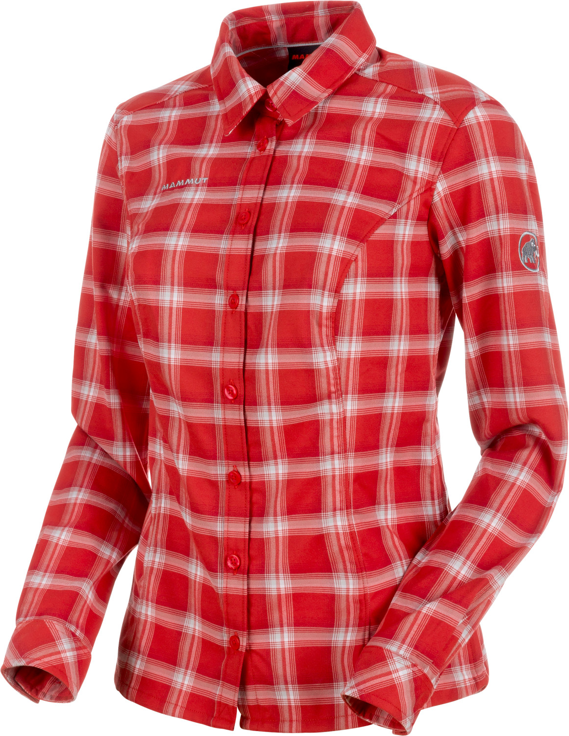 Mammut Alessandria Tour Longsleeve Shirt Women magma/white