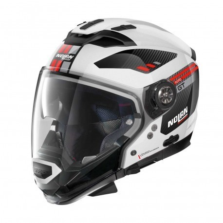 Nolan N70-2 GT Bellavista N-Com metal white 28