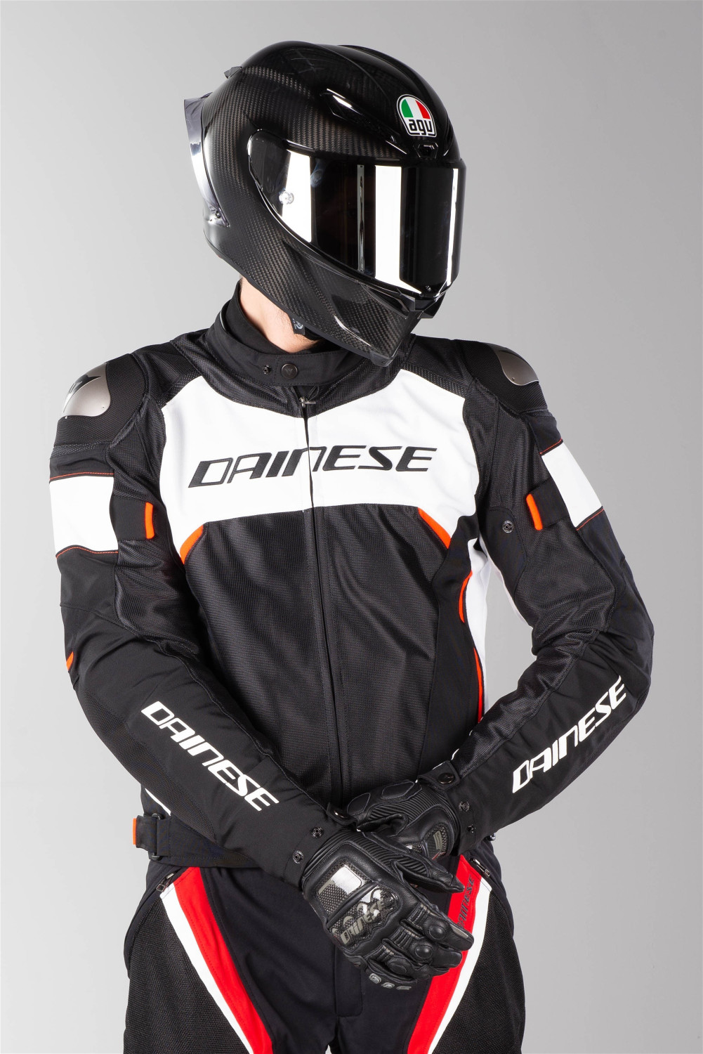 Dainese Dinamica Air D-Dry Jacket Black/White/Red desde 394,60
