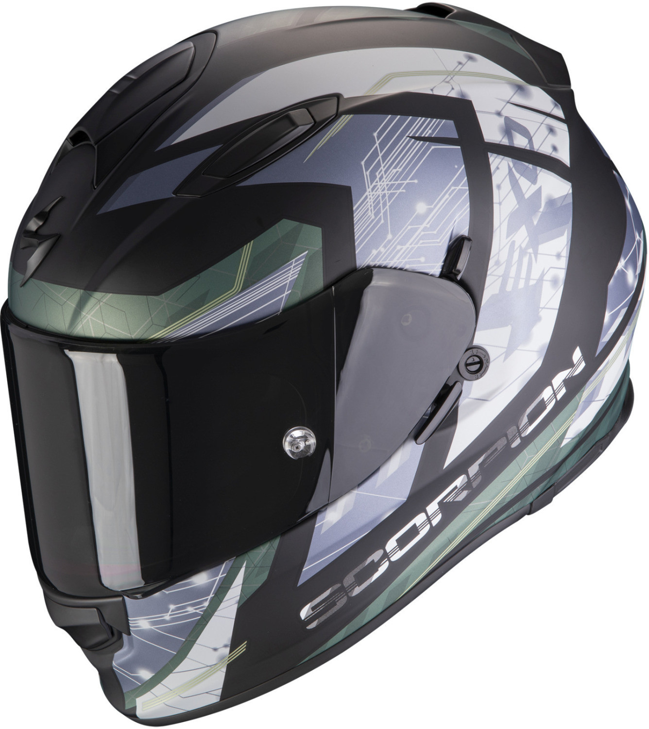 Scorpion Exo-510 Air Clarus Black Silver