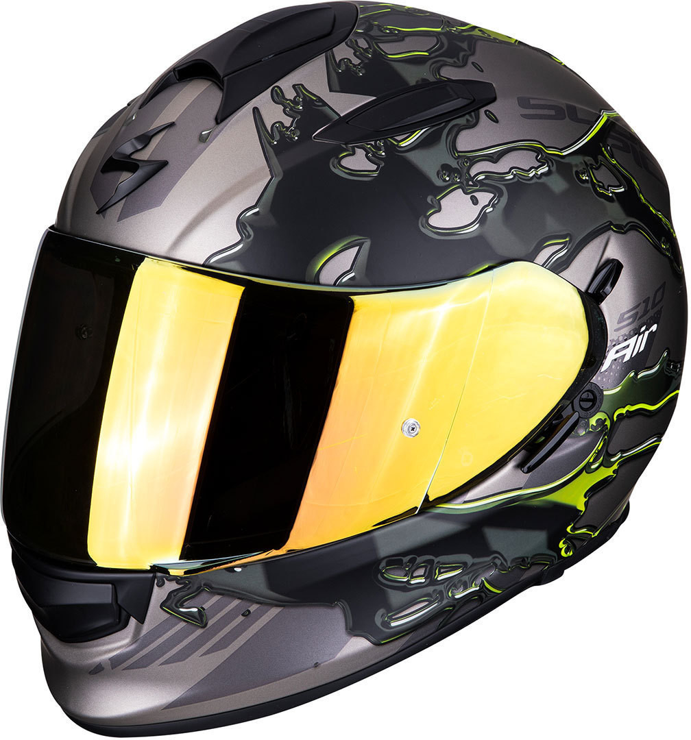 Scorpion Exo-510 Air Likid Titanium Neon Yelllow