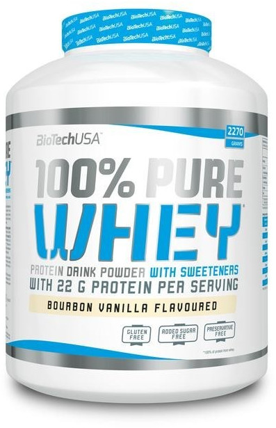 BioTech USA Biotech USA 100% Pure Whey 2270g Cookies and Cream