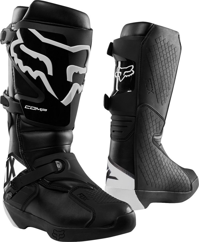 Fox Bottes Comp 2019 noir/blanc