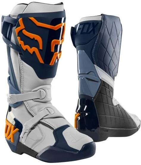 Fox Bottes Comp R 2019 bleu/blanc/orange