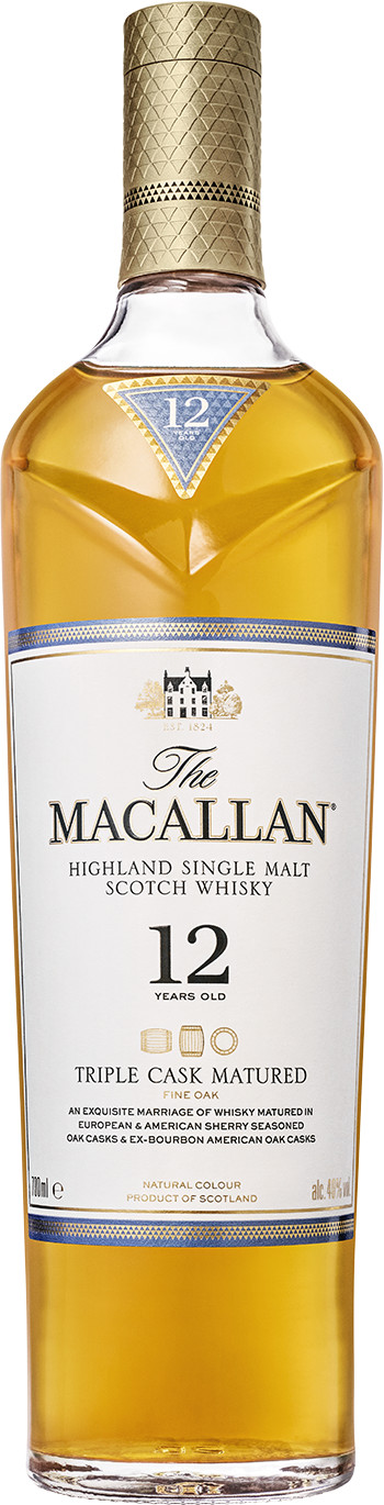 The Macallan Macallan 12 Year Triple Cask Single Malt Scotch 0,7 L 43 %