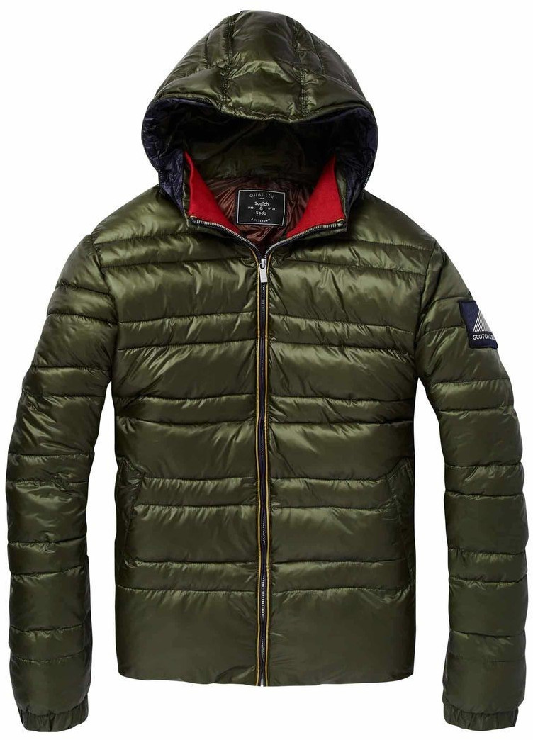 Scotch & Soda Classic Hooded Jacket (145177)
