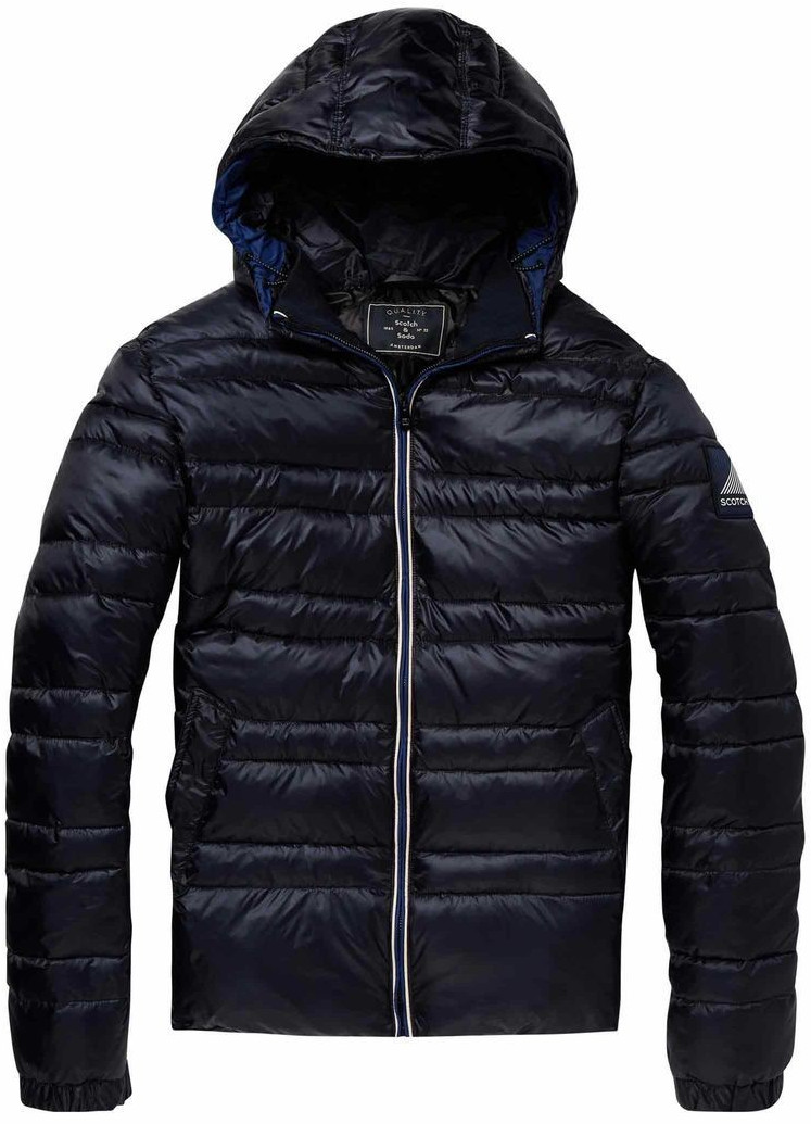 Scotch & Soda Classic Hooded Down Jacket (145177-0002)