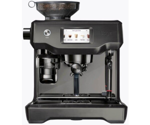 Black outlet coffee machine