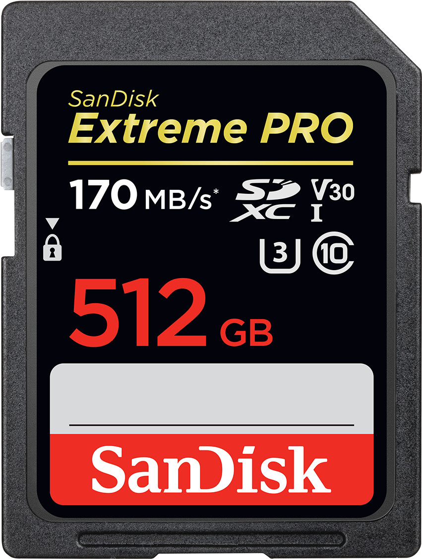 SanDisk Extreme Pro (2018) SDXC 512 Go