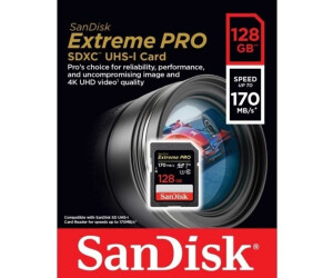 SanDisk Extreme Pro 128 GB microSDXC Speicherkarte 270 MB/s, UHS-II, U3 