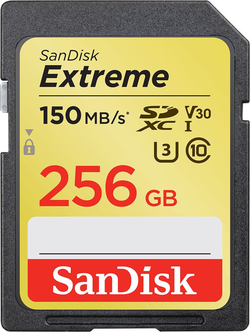 SanDisk Extreme (2018) SDXC 256 Go