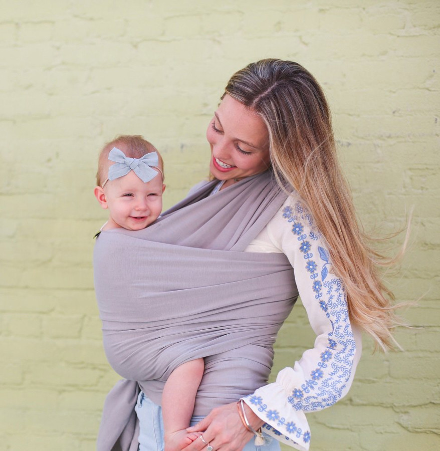 Boba Wrap Bambou Gris Clair