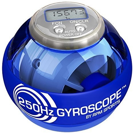 RPM Sports Powerball 250 Hz gyroscope bleu