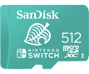 SanDisk – carte micro sd Switch, 4 go/128 go/256 go, carte mémoire tf 4K  Ultra HD, extension pour le jeu