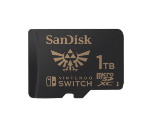 SanDisk NINTENDO SWITCH Carte Micro SD 128 Go 256 Go 512 Go
