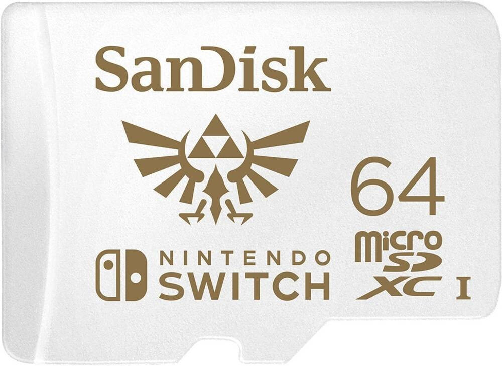 SanDisk microSDXC for Nintendo Switch 64 Go