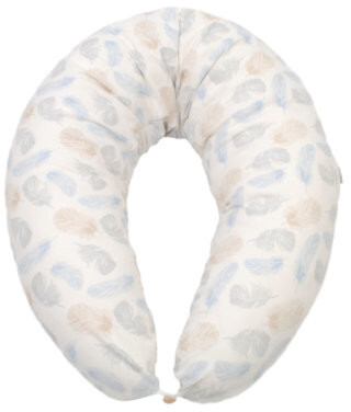 HOBEA-Germany Breastfeeding Pillow - Feathers White