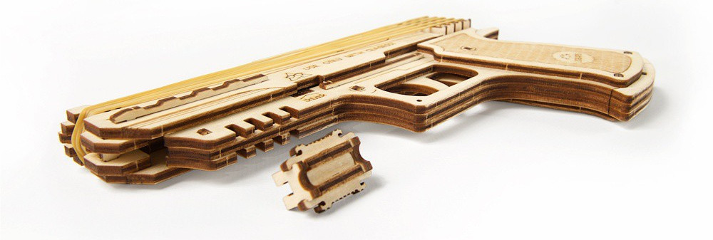 UGEARS Pistolet Wolf-01 (70047)