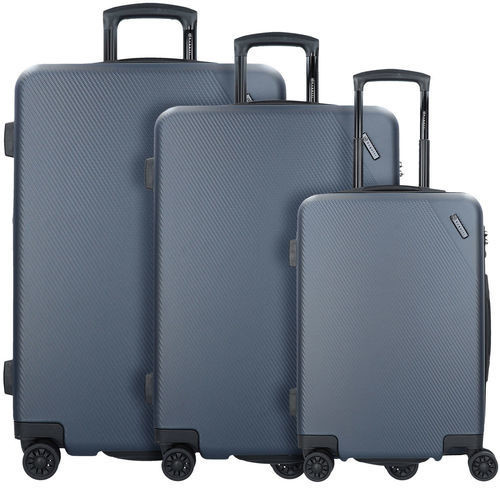 Bugatti Kallisto 4 Wheel Trolley-Set 55/66/75 cm blue