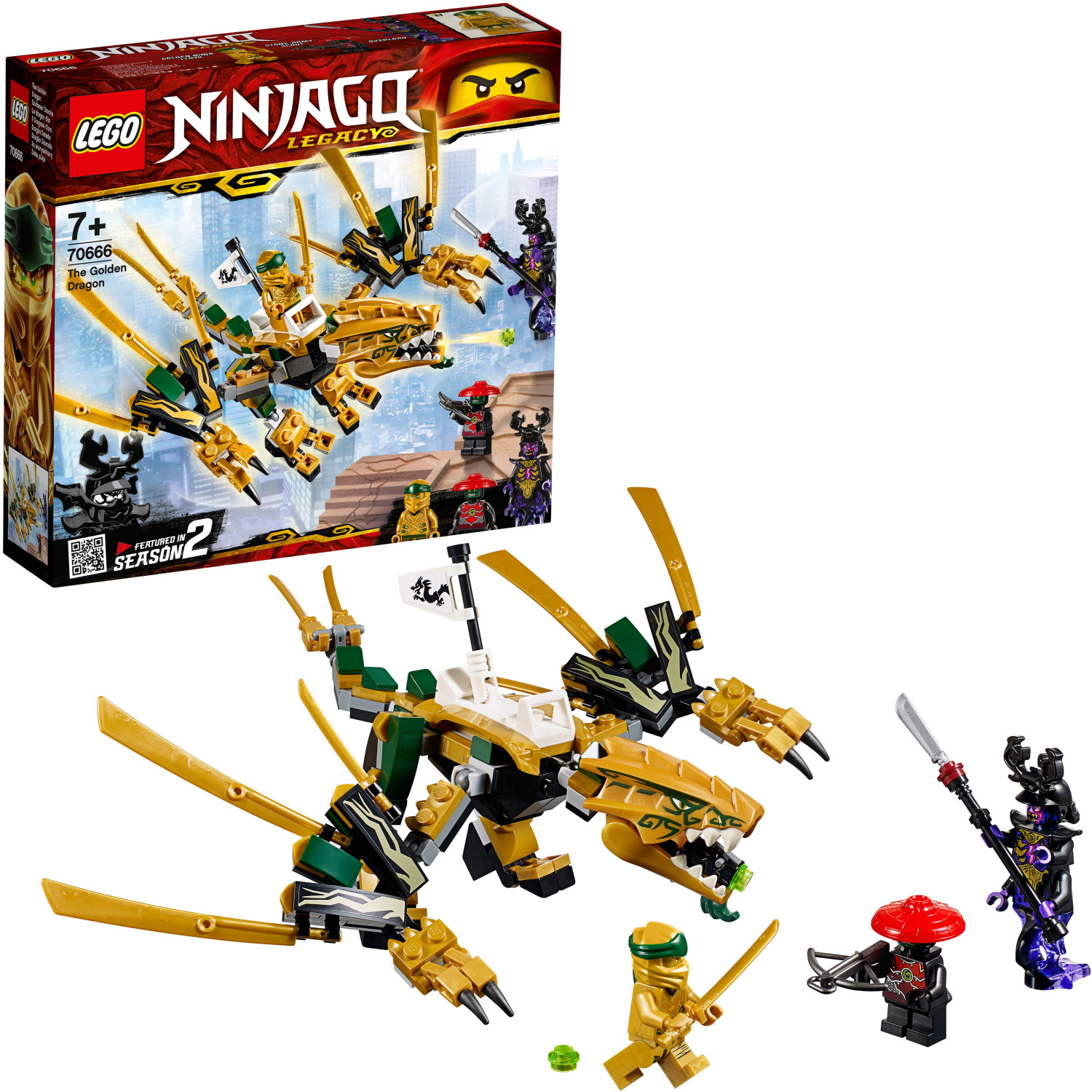 Buy LEGO Ninjago The Golden Dragon (70666) from £44.99 (Today) Best