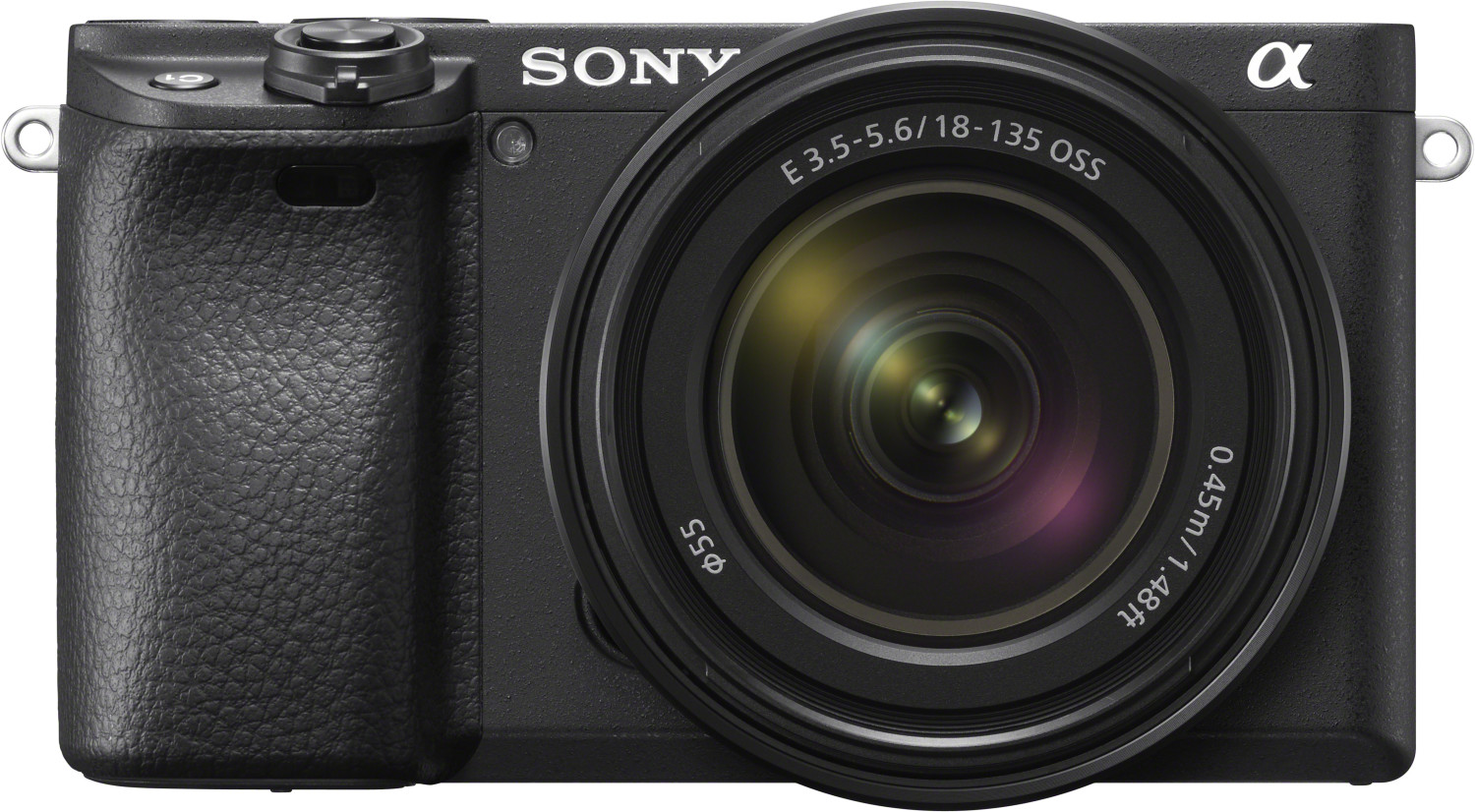 Sony Alpha 6400 24,2MP Systemkamera inkl. 18-135mm Universalzoom Objektiv schwarz