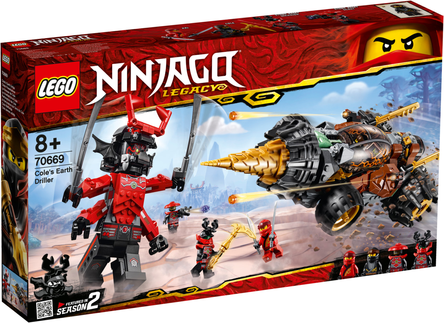 LEGO Ninjago - Coles Powerbohrer (70669)
