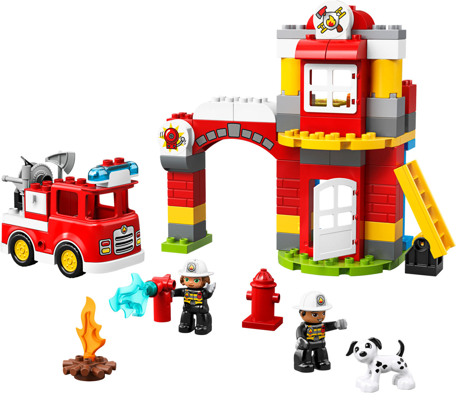 Soldes LEGO Duplo - La caserne des pompiers (10903) 2024 au meilleur prix  sur