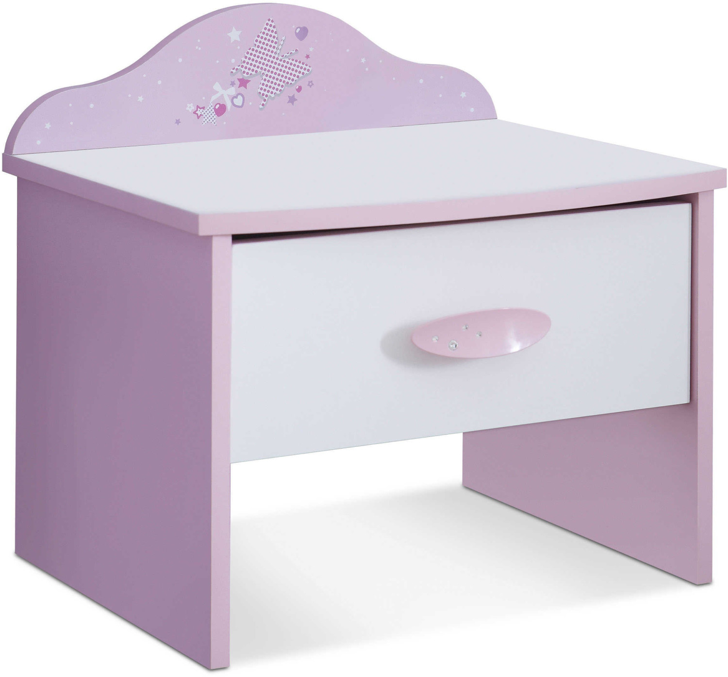Demeyere Chevet 1 tiroir papillon